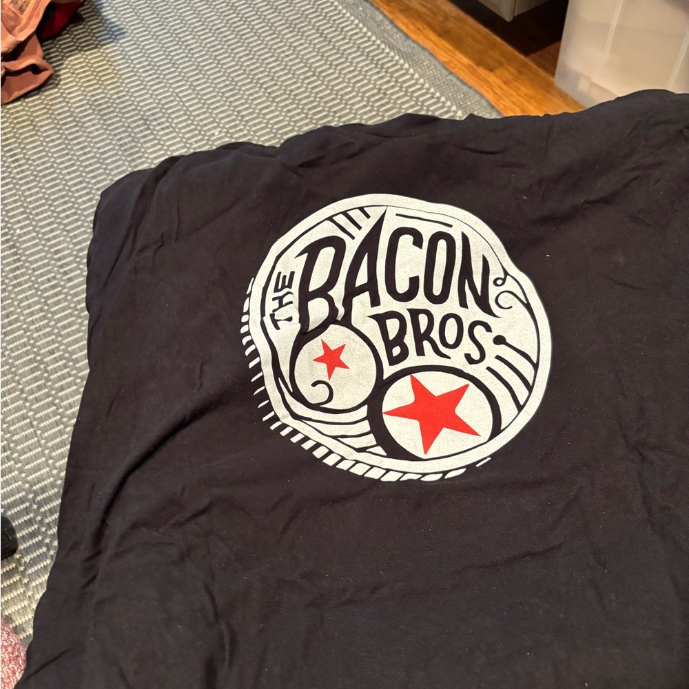 The Bacon Bros Black T-Shirt